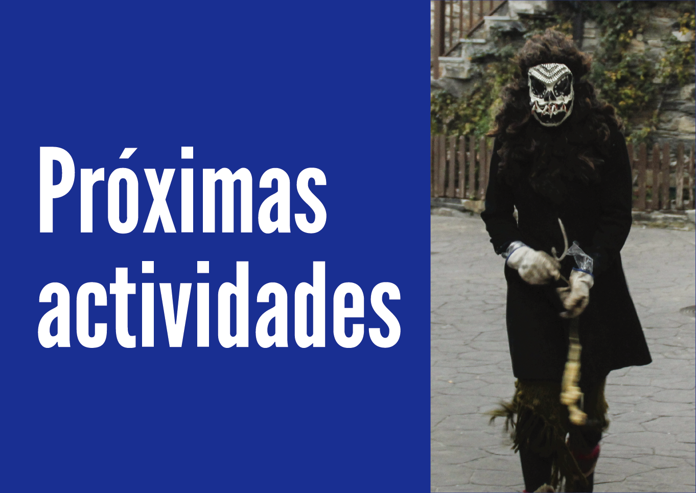 Próximas actividades